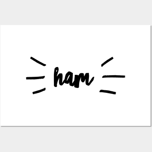 ham Posters and Art